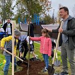 Благоустройство площади Ленина и реконструкция теплотрассы.