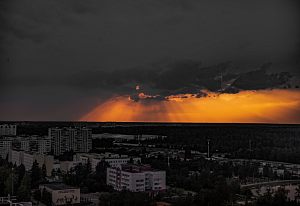  Грозовые ячейки и магия закатного неба