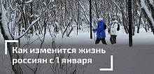 Что изменится для россиян с 1 января 2026 года?