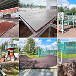В Городском парке приводят в порядок объекты досуга