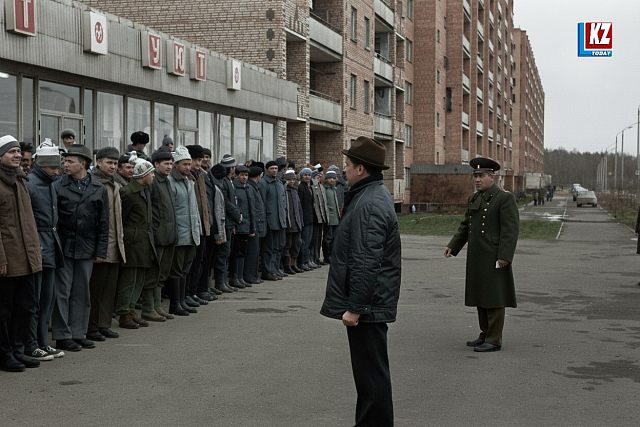 Как проходил субботник более 30 лет назад в Красно