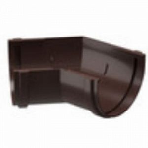 Угол желоба универсальный 135 Docke Premium пластиковый d120мм (шоколад/каштан/гранат/пломбир)