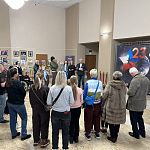 В Доме офицеров состоялось награждение победителей конкурса рисунков ко Дню защитника Отечества