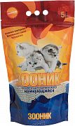 Наполнитель "ЗООНИК", комкующийся, 5 л