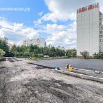 Благоустройство дворовой территории домов по адресу ул. Строителей 2,4 - продолжается