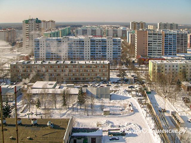 1 декабря 2012 г. Вид на Проспект Мира с высоты