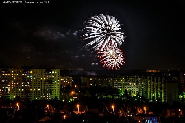 Салют на День города 2021