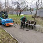 Весна — традиционная пора для благоустройства, наведения чистоты и порядка на парковой территории