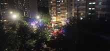 На улице Победы в доме 18 произошло возгорание