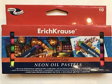 Набор масляной Неоновой пастели:8 неоновых цветов+2 контура