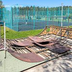 Когда же восстановят рампы на озере?