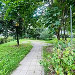 Между домами Гагарина 9 и 5 раньше располагались уютные беседки.