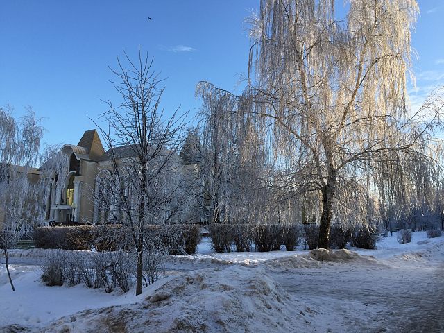 Зима в Краснознаменске