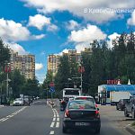 Автобусы снова создают пробку на центральном КПП