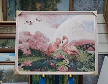 Розовый фламинго ср (63Х38), 127-21283, 4-гранник