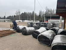 В Городском парке продолжаются работы по обустройству сезонного катка