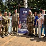 Сегодня в Беличьем парке прошла встреча с ветеранами боевых действий и участниками СВО