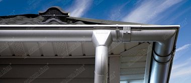 Соединитель желоба (RAL 9005, RAL 9003, RAL 8017, RAL 8004, RAL 7024, RAL 6005, RAL 3011, RAL 3005, RR 29, RR 32, RR 11)