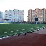Капитальный ремонт городского стадиона «Заря» находится на завершающем этапе.