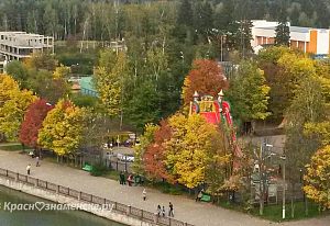 Ретро городское озеро