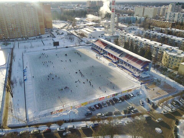 Краснознаменск вид сверху