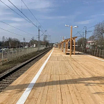 С 10 апреля ж/д платформа Жаворонки на ремонте