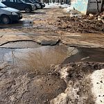 Вот такое оставил после себя «Мосэнерго» после ремонта кабеля