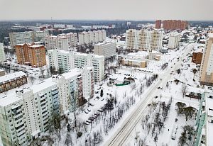 Зимний город