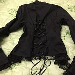  блуза в стиле Lolita fashion, gothic, jsf