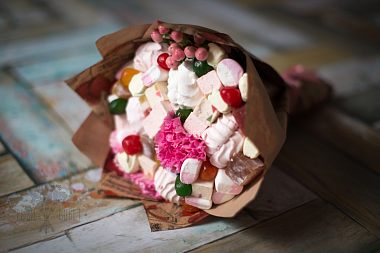 Букет из зефира «Сладость в радость»