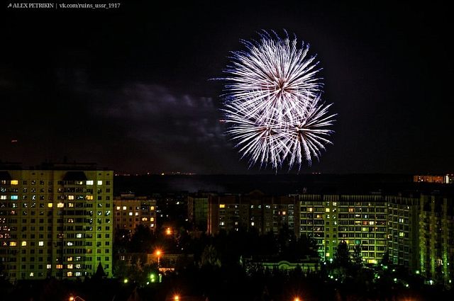 Салют на День города 2021