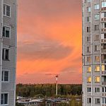 Закат 2 октября — Краснознаменск