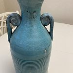 Ваза интерьерная(для цветов)голубой Антик, 38 см