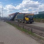 На ул. Гагарина начался запланированный ремонт дороги. 