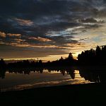 Закат в Городском парке