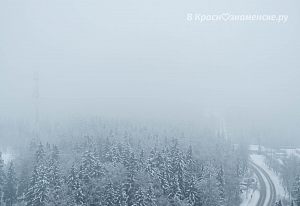 Снегопад как туман