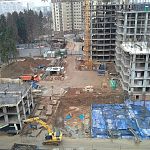Подборка фотографий как строились некоторые районы в нашем городе