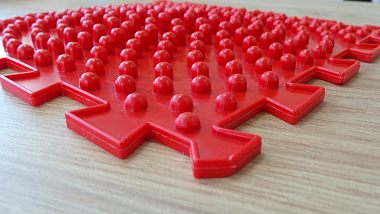 модуль массажного коврика "ОРТО ПАЗЛ" - "Шипы"