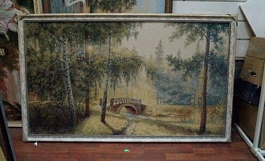 Березовый мосток б ив (135Х74), 101-A101, 4-гранник