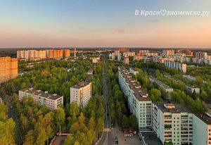 Вечерний Краснознаменск - красота 