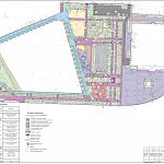 Удалось найти проект озеленения вокруг "старого озера".