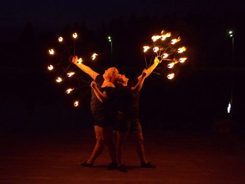 Энергия огня fire show team — Краснознаменск