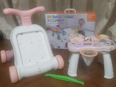 Музыкальные ходунки 2 в 1