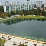 В Краснознаменске идут  ремонтные работы на спортивном стадионе «Заря». Также в концу подошло благоустройство скейт-парка и приозерной территории