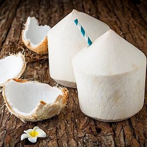 Тайский молодой кокос