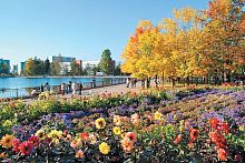 Небольшая прогулка вокруг старого уютного озера