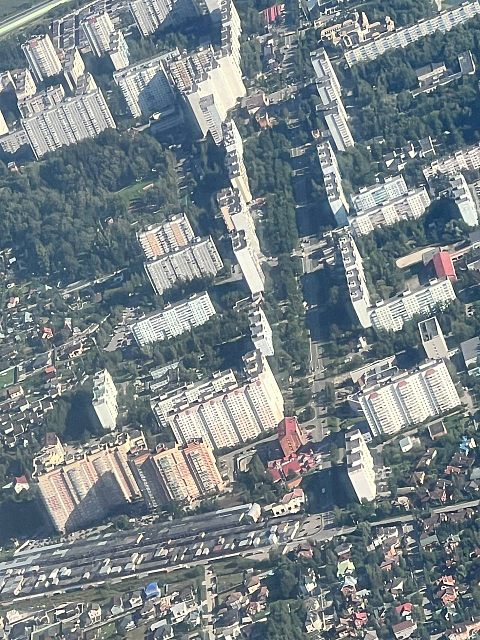 Пролетая над городом