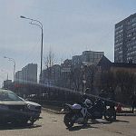 На ул Победы сбили мотоциклиста