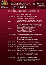 Фестиваль спорта «Российские игры»