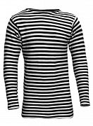 Тельняшка чёрная утеплённая